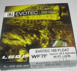 Нахлыстовый шнур LOOP  EVOTEC 100 #7 Fl