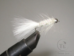 Муха Woolly Bugger  White № 10