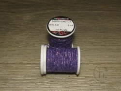  Микро кактусовая синель на катушке Micro Сactus Chenelle SMCA  0,8  Purple Textreme