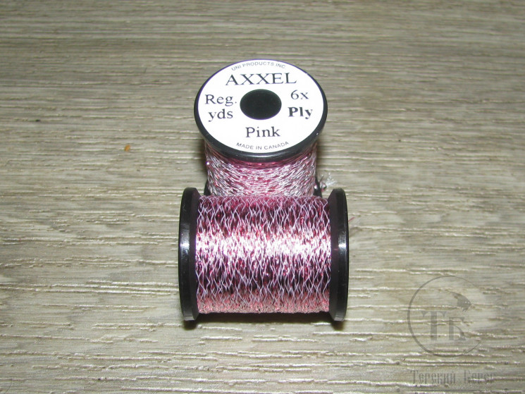 Плетеный люрекс UNI AXXEL 6 x ply  Pink