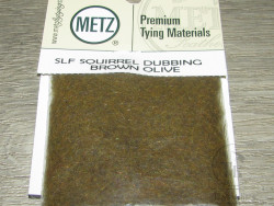 Даббинг белки SLF Squirrel Dubb Brown Olive Metz