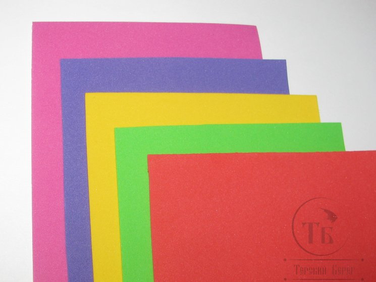Пенка Thin Fly Foam 1 mm ( 5 шт. MIX яркие цвета )  Терский Берег