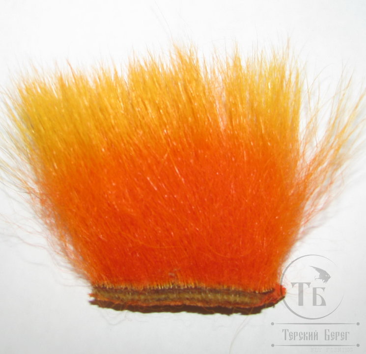 Имитация меха imi polar bear fl. orange premium