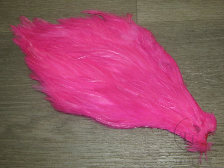 Скальп петуха Striamer Rooster Neck  # 1 Fl Pink  Wapsi