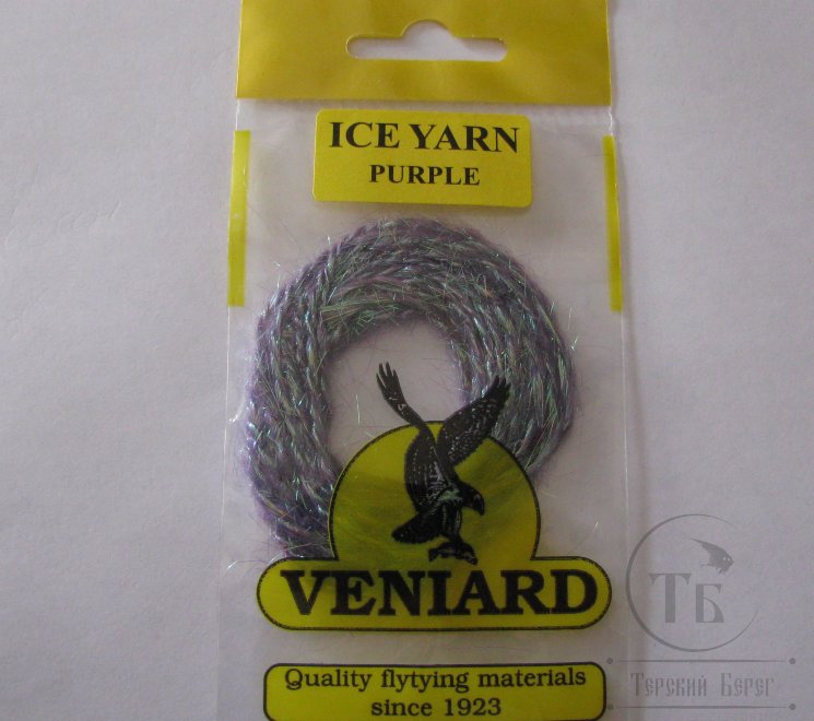 Пряжа Ice yarn Purple Veniard