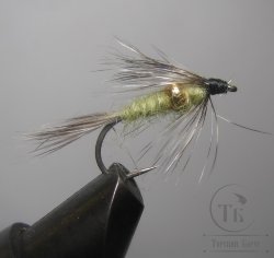 Муха нимфа NN ( 36 ) Soft Olive nymph № 10
