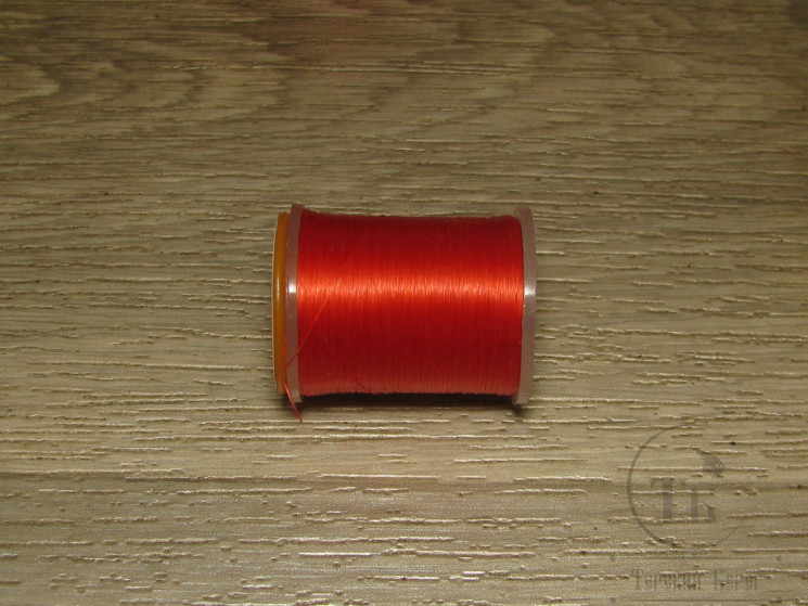Монтажная нить Fly Fisher 8/0 Fire Orange 200 yds