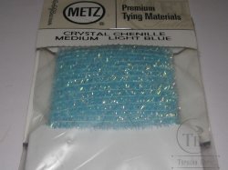 Кактусовая синель Crystal cactus chenille Md Lt. Blue Metz