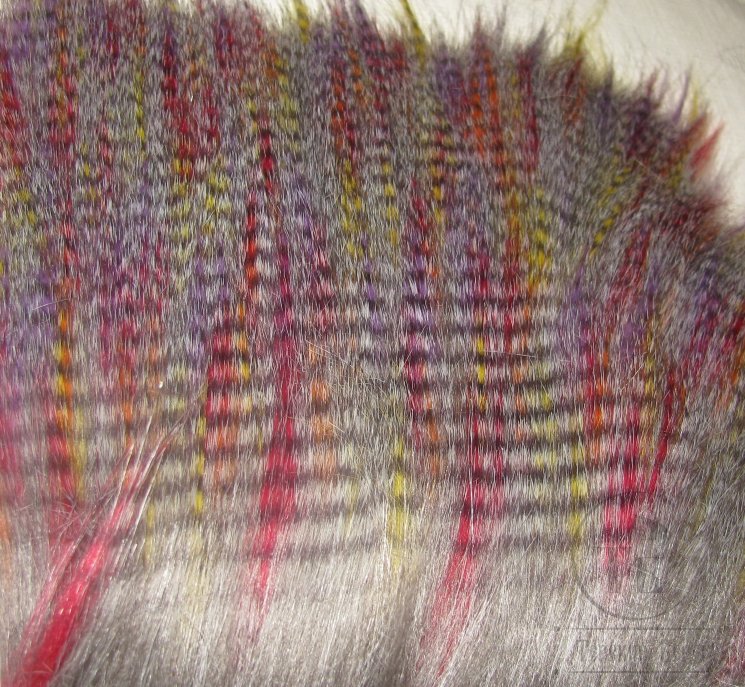 Искусственный мех / Craft Fur Grizzly Rainbow 