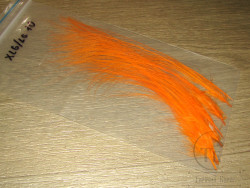 Имитация пера Heron Fine Fibre Orange 10 fs XLg / Lg