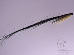 Муха лососёвая ( 12 ) Sunray Shadow Yellow Brown алюм. 1 1/2 дюйма