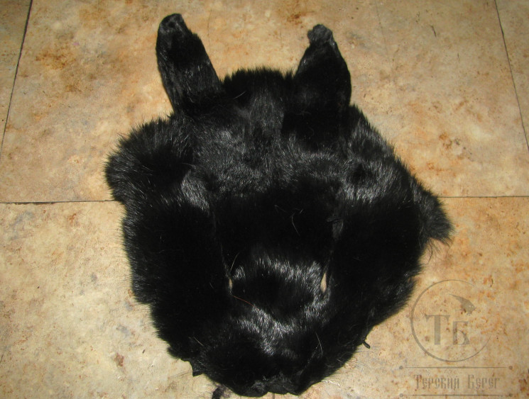 Маска зайца Hare Mask Black / Чёрный