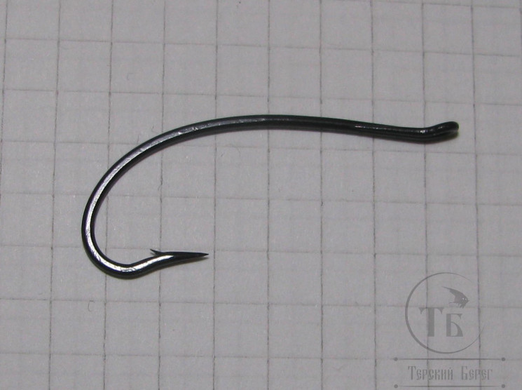 Крючок лососёвый одинарный Partridge Bartleet Supreme Black Salmon № 2 ( 10 шт )