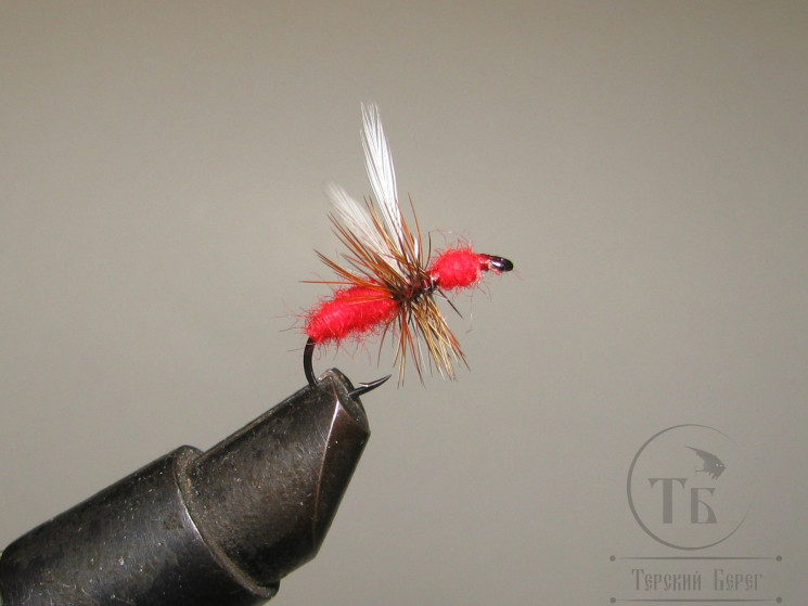 Муха муравей Ant Dif. ( 2 ) Dubb. Red Wing Kumho Dry № 12