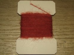 Шерстяная пряжа Mohair Dub Sm. Lt. Wine 10 m. 