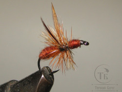 Муха муравей Ant Dif. ( 4 ) Dubb. Brown Wing Kumho Dry № 10