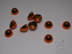 Конус латунный ( полусфера ) 8 мм 10 шт Metallic Orange