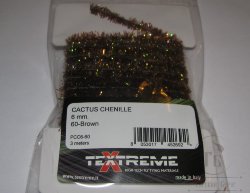 Кактусовая синель Cactus Chenille 6 Brown Textreme