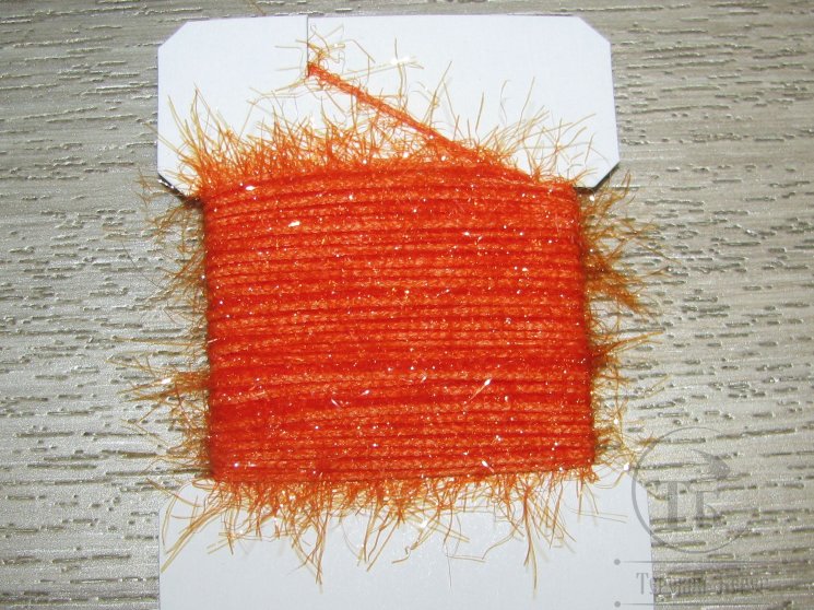 Синель Polar Chenille Orange 5 m. 