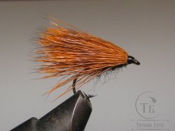 Mуха Caddis ( 2 ) Rusty Kumho № 12