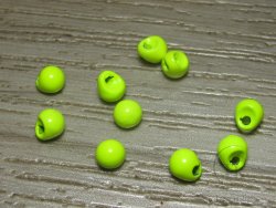 Головки вольфрамовые со смещенным отверстием  Micro Jig Heads D 4.6 Fl Chartreuse