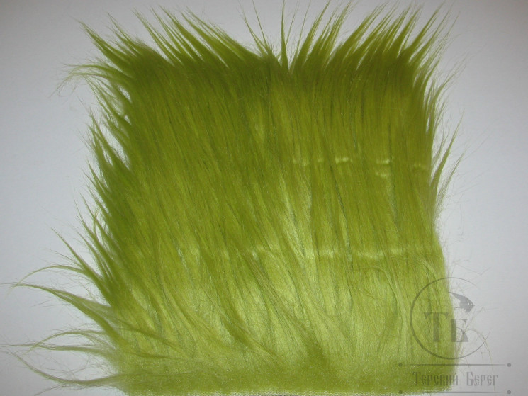 Искусственный мех / Craft Fur Lt. Olive (7-9 cm)