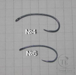 Крючок безбородый Hends BL 554 Nimph №4 ( 25 шт )