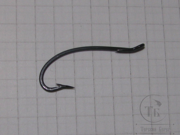 Крючок лососёвый одинарный Partridge Bartleet Supreme Black Salmon № 6 ( 10 шт )