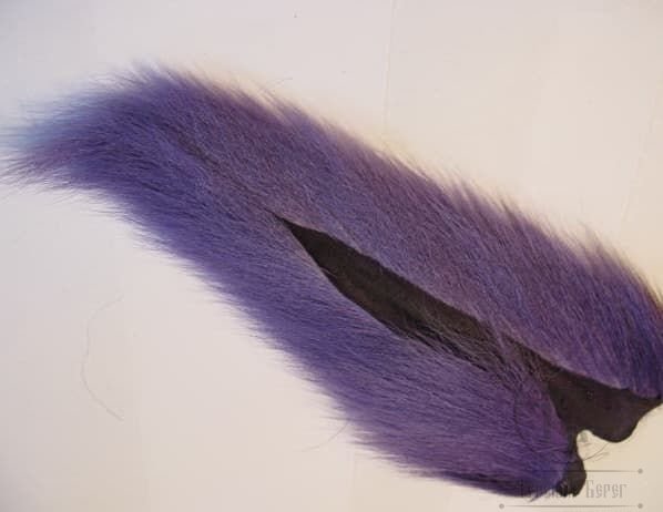 Хвост оленя большой Bucktail Large Lavender
