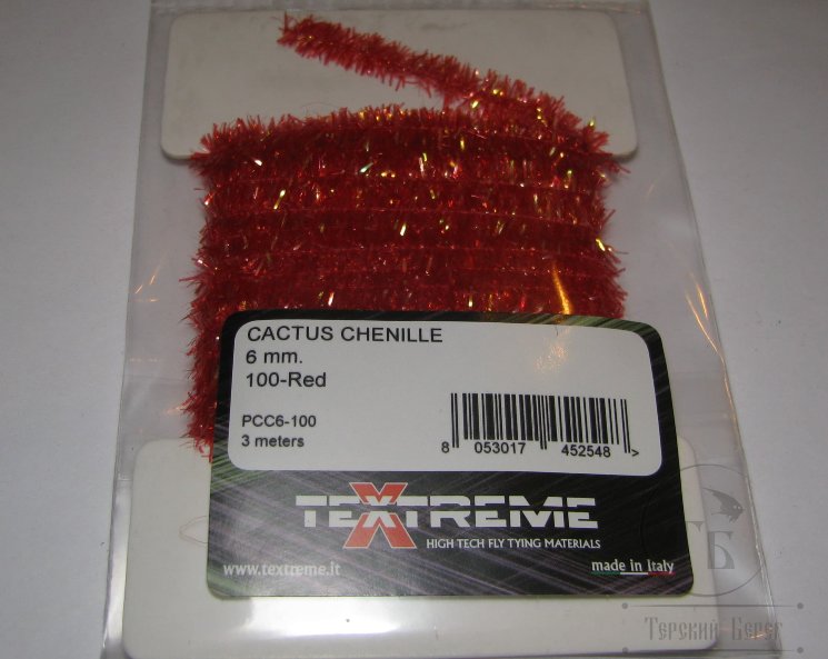 Кактусовая синель Cactus Chenille 6 Red Textreme