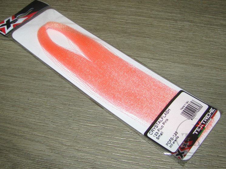 Крученый люрекс Crystal Flash Small Fl. Pink Textreme
