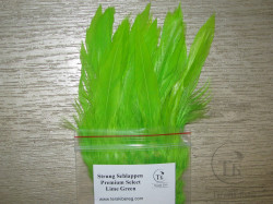 Перо петуха Strong Schlappen Premium Select Lime Green