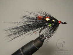 Лососёвая муха Shrimp ( 29 ) General Practitioner Black Kumho Black № 1/0