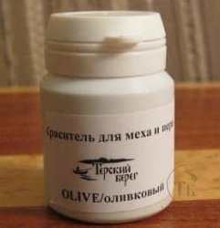 Краситель для меха и пера Оливковый / Оlive