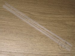 Пластиковая трубка диаметр 1,85 mm 5 шт 200 mm Clear Future Fly