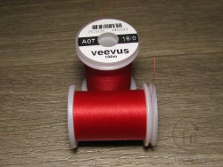 Mонтажная нить Veevus 16/0  100 m Red
