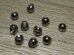 Головки вольфрамовые со смещенным отверстием  Micro Jig Heads D 4.6 Black Nickel