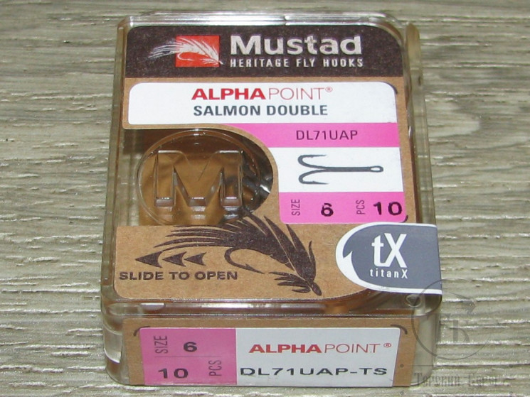Двойник Mustad Heritage DL71UAP - TS № 6 ( 10 шт. )