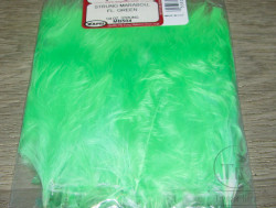 Мягкие пуховые перья Marabou Strung 1/4 OZ Fl. Green ( Metz , Wapsi )