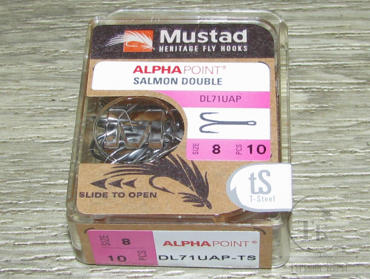 Двойник Mustad Heritage DL71UAP - TS № 8 ( 10 шт. )