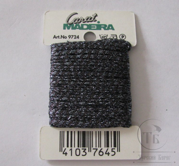 body braid Madera black grafite (чёрно графитный) 2,5 мм