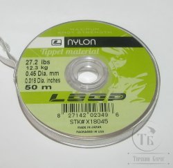 Поводковый материал Loop Tapered Nylon Leaders  0.45 mm, 50 м. 12,3 кг 27,5 Lb