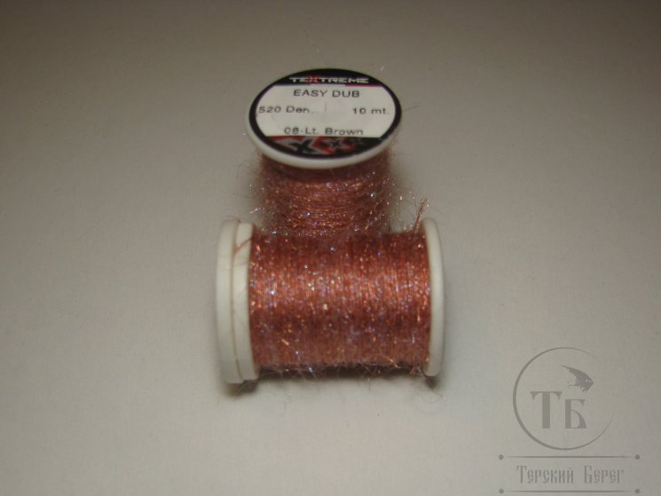  Даббинговая нить Easy Dub. Lt. Brown 520 Den. Textreme
