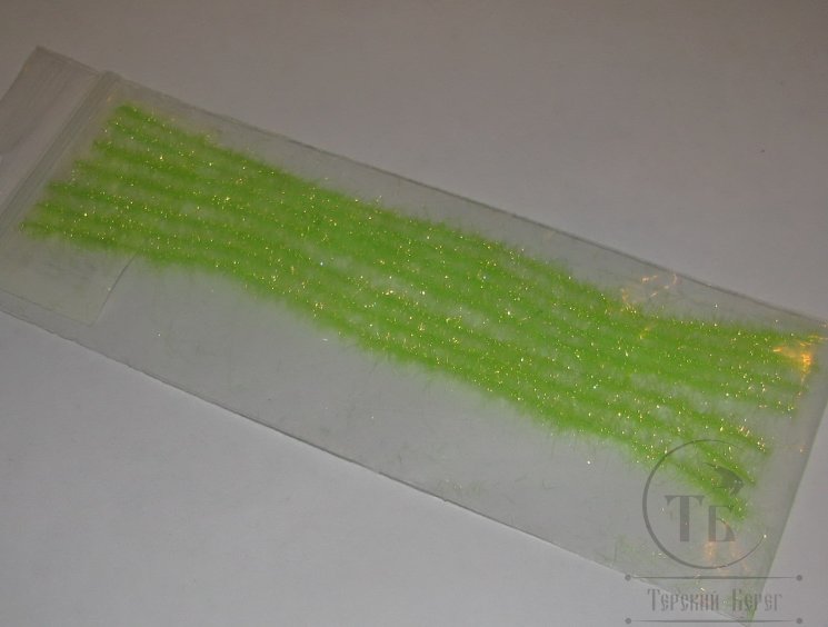 Даббинговая скрутка Dubbing brush Ice Dabb Chartreuse Ice (7шт.)  Hends