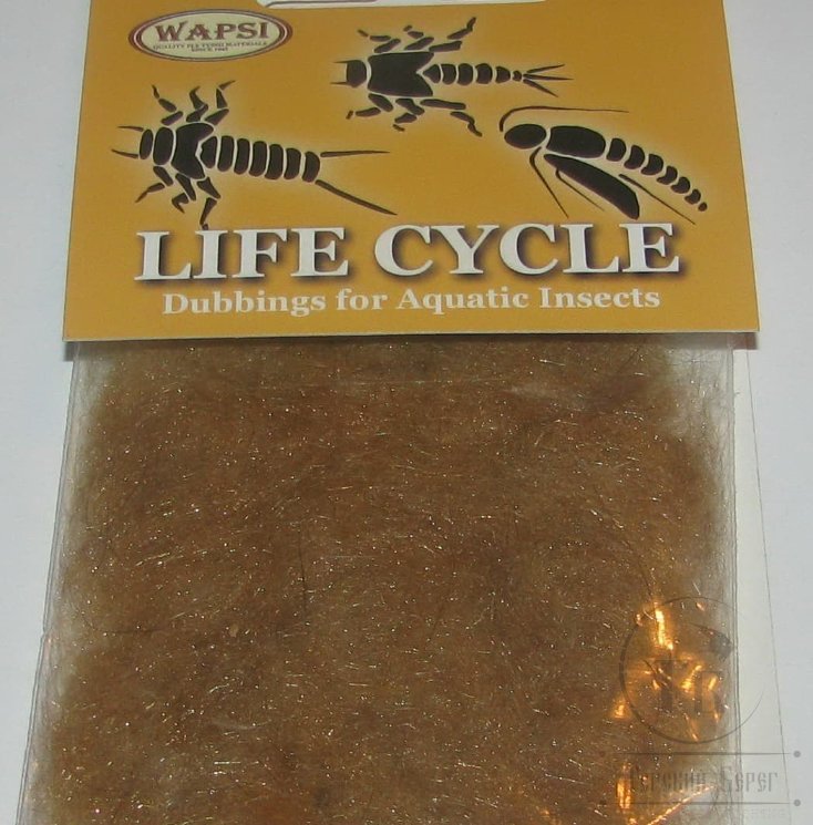 Даббинг Life Cycle Dub CADDIS Ginger Wapsi