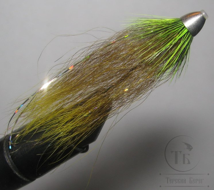 Муха лососёвая " Bear's Shadow" ( 12 ) Chartreuse