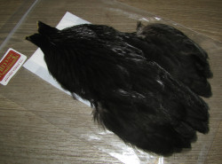 Скальп курицы 4 B"S Hen Cape Black Whiting