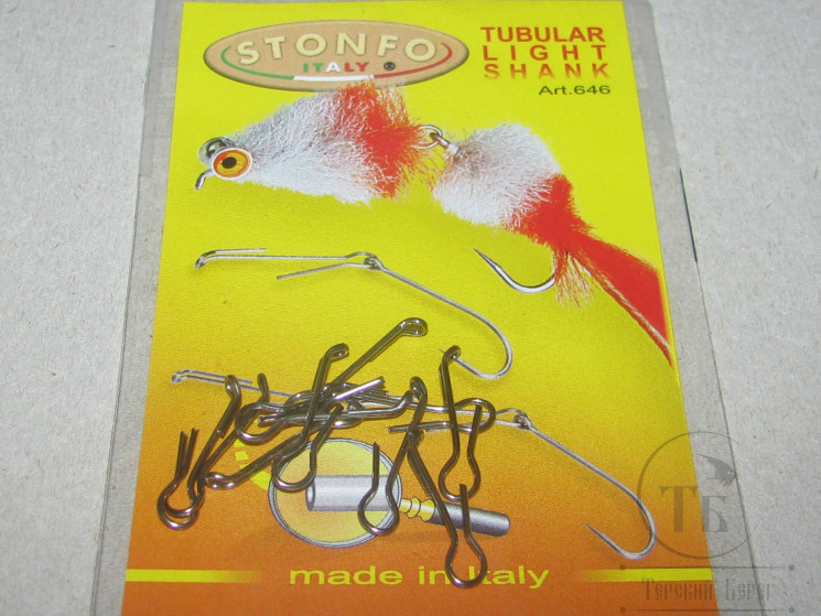 Цевье вадингтона Tubolar LIGHT Shank # 2 - 25 мм ( 10 шт. ) Stonfo