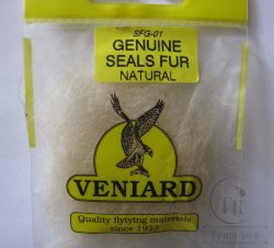 Даббинг тюленя натуральный Genuine Seals Fur Veniard Natural