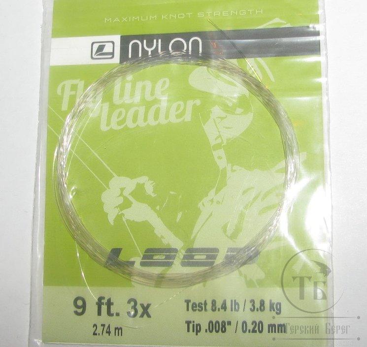 Конусный подлесок Loop 9,0 ft (2,74 m) 3X Test 3,8 kg Tip 0,20mm
